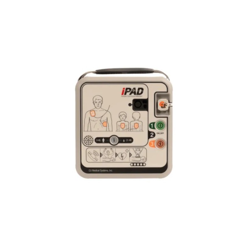 Halbautomatischer defibrillator spr aed