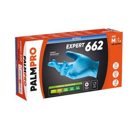 PALMPRO MED SAFETY 844 Bezpudrové nitrilové jednorázové rukavice - 100 ks.