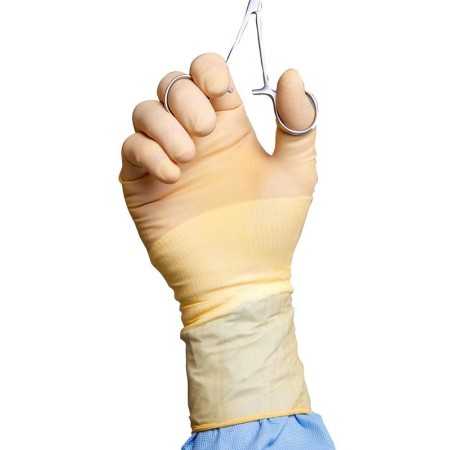 Základní neoprenové gumové chirurgické rukavice se sterilním nitrilovým povlakem Mis. 8 - 50 párů