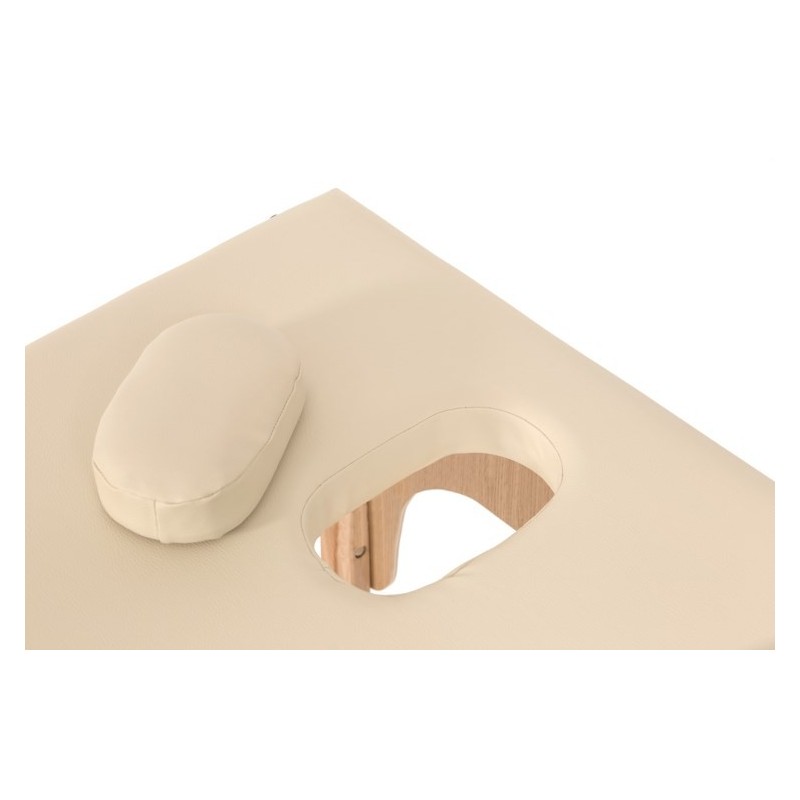 Mesa de tratamiento plegable con respaldo ajustable – 70 cm de tapa – polaris