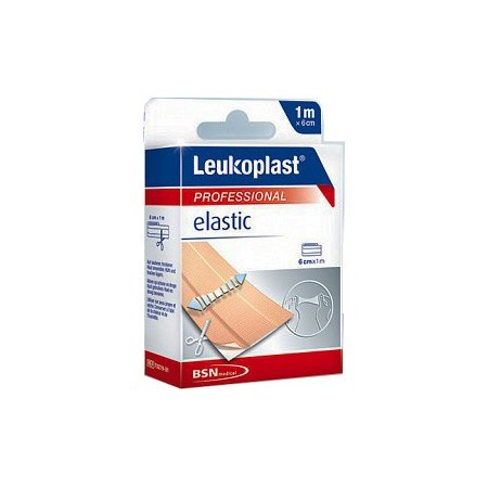 Leukoplast elastic 1 m x 6 cm cerotto in striscia
