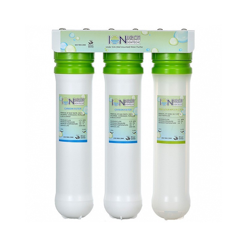 Kit de préfiltre à 3 éléments pour ioniseurs d’eau