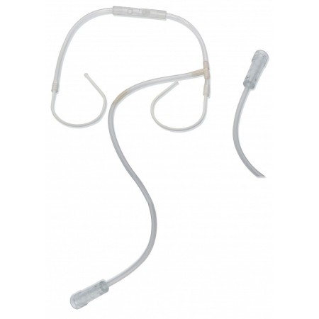 Occhiali per ossigenoterapia con retroauricolare tipo rayban