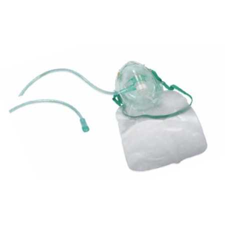 Vysokokoncentrační kyslíková maska pro dospělé - se zásobníkem