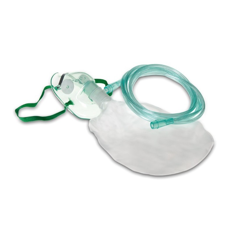 Sterk geconcentreerd zacht masker met zuurstofreserve - pediatrisch