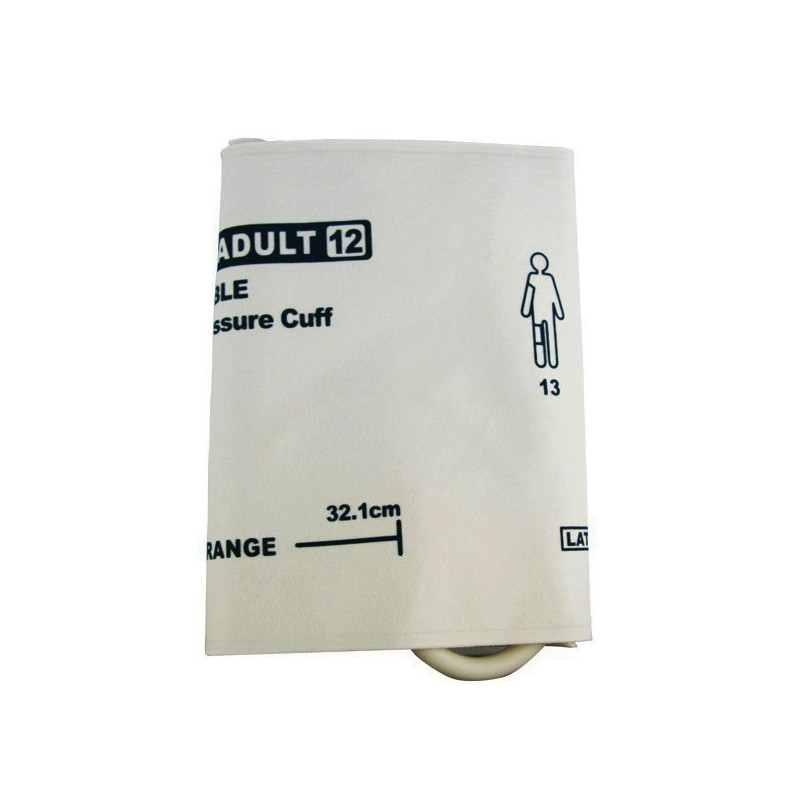 Jednorazowy mankiet tnt dla dorosłych duży 32,1 - 43,4 cm