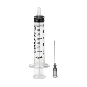 Siringa b.braun omnifix 5 ml luer centrale - ago 22gx30mm - 100 pz.