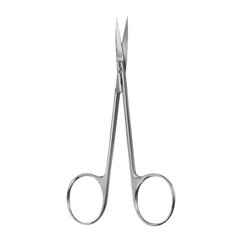 Tesoura e ligaduras para iridectomia aesculap 115mm - 1 unidade.