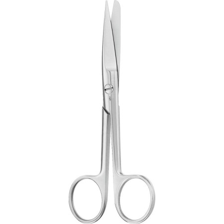 Aesculap straight surgical scissors sm/ac 145mm - 1 kus.