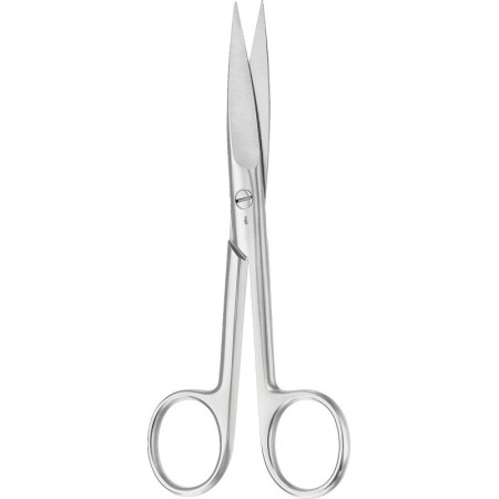 Aesculap ac/ac straight surgical scissors 130mm - 1 pc.
