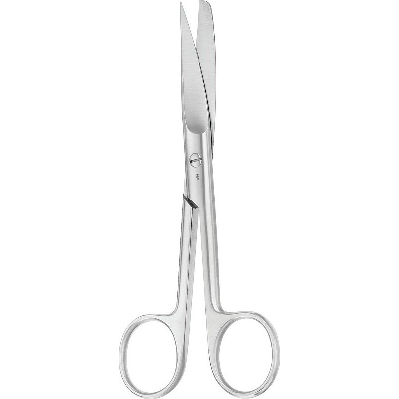 Aesculap forbici chirurgiche curve sm/ac 150mm - 1 pz.