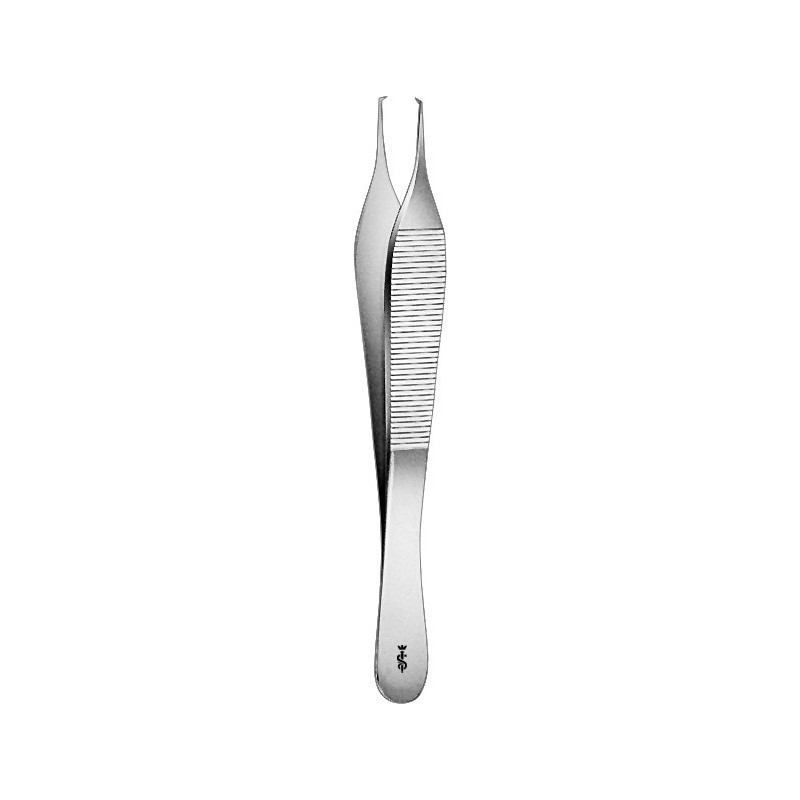 Pinzas aesculap adson finas 1x2 dientes 120mm - 1 ud.