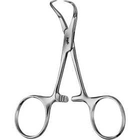 Alicate de fixação aesculap backhaus 90mm - 1 unidade.