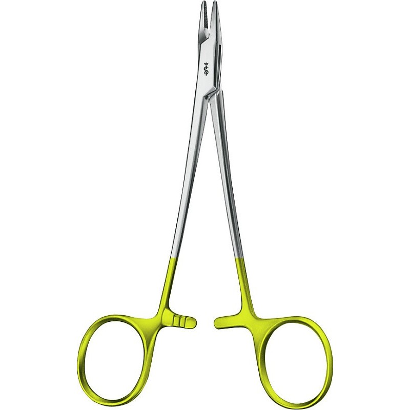 Aesculap baumgartner needle holder c.t. 145mm - 1 pc.