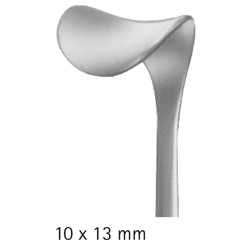 Retrator de cushing aesculap 10x13mm - 1 unidade.