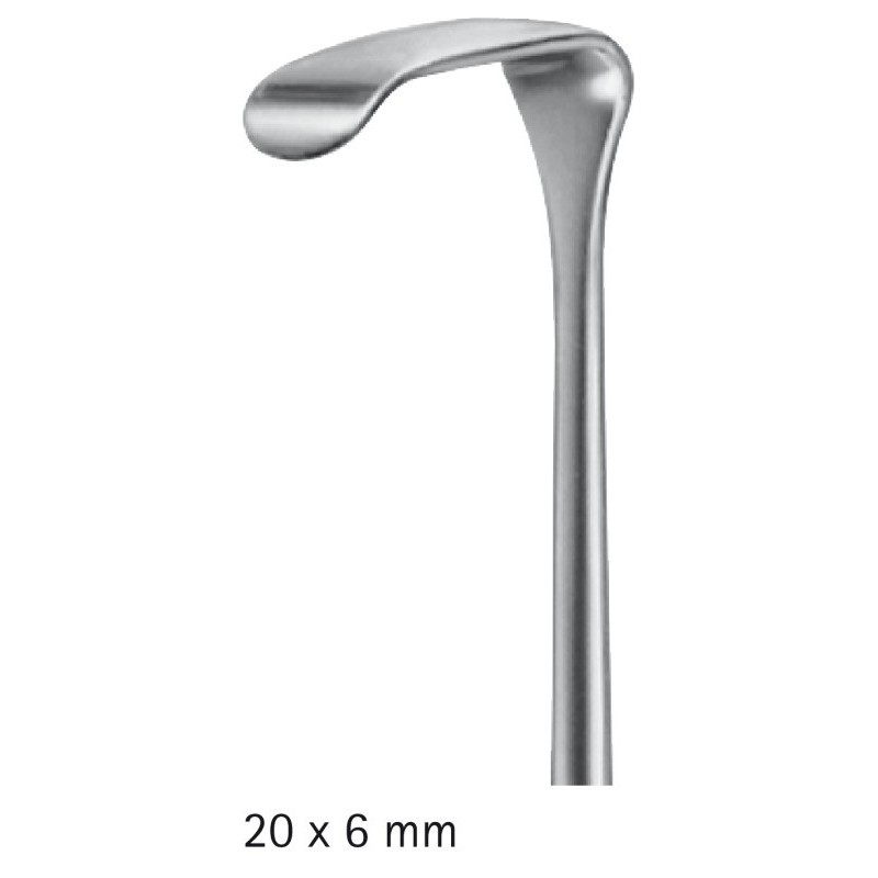 Aesculap langenbeck trojúhlový navíječ 20x6mm - 1 ks.