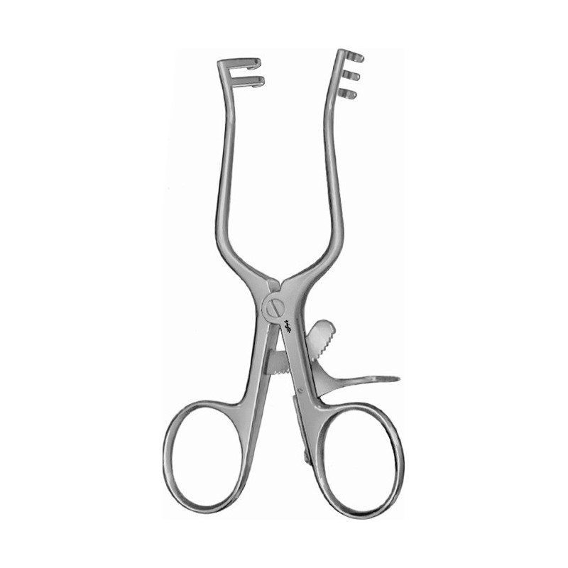 Retrator aesculap weitlaner 2x3d, bisel de 110 mm - 1 unidade.