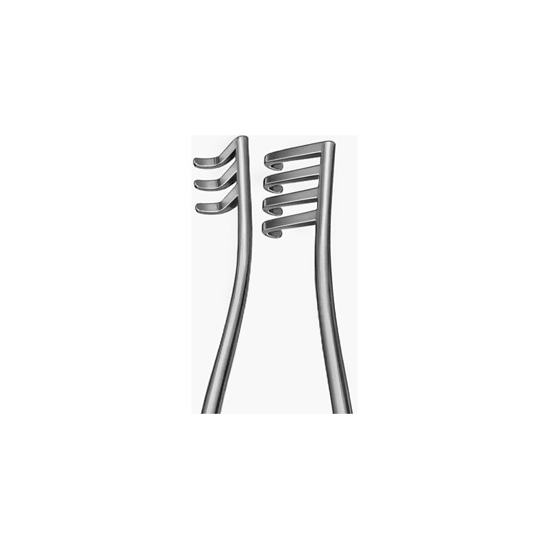 Retraktor aesculap weitlaner 3x4d. fazka 200mm - 1 szt.