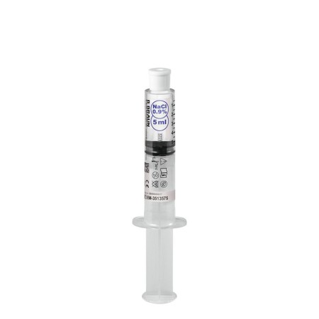 Soluție salină b.braun omniflush în seringă 5 ml - 100 buc.