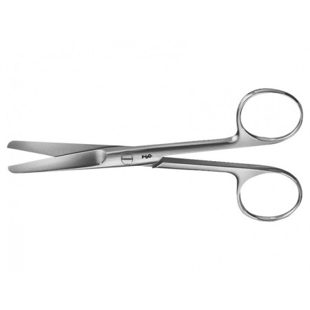 Aesculap straight surgical scissors sm/sm 145mm - 1 del.