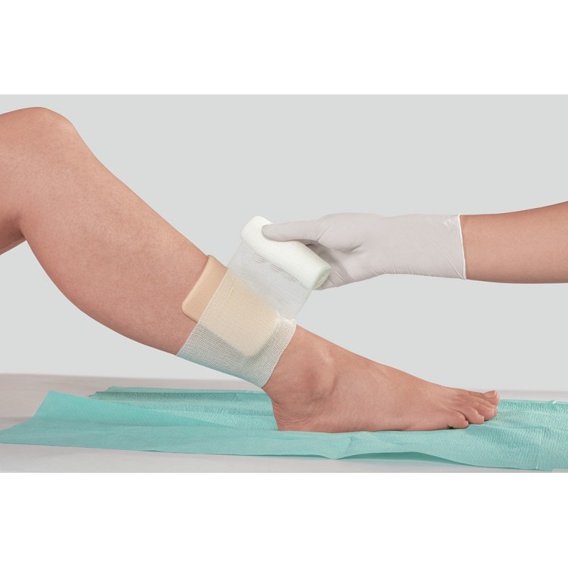 Askina foam medicazione in schiuma bi-strato 20x20cm - 10 pz.