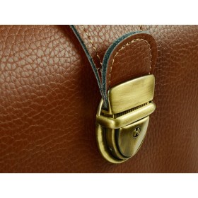 Bolso de cuero texas - marrón