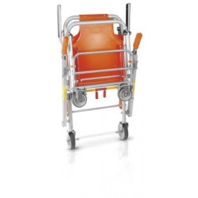 Maya 653 - silla de mano con 4 ruedas, reposapiÉs y reposabrazos