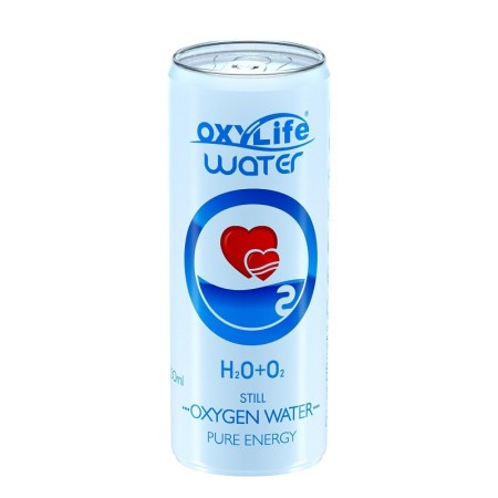 Oxylife water - vysoce kvalitní voda s čistým kyslíkem (120 mg/l) - 250 ml