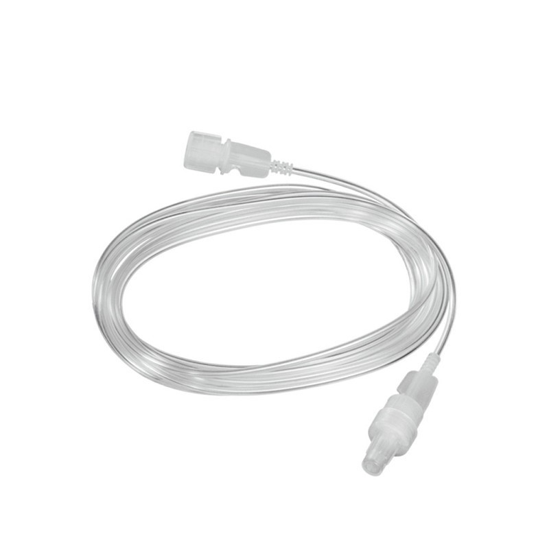 Juego de extensión de pvc perfusor de 150 cm para bombas de jeringa - 100 uds.