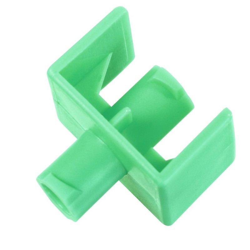 Conector luer lock para seringas b. braun fdc - 100 unidades.