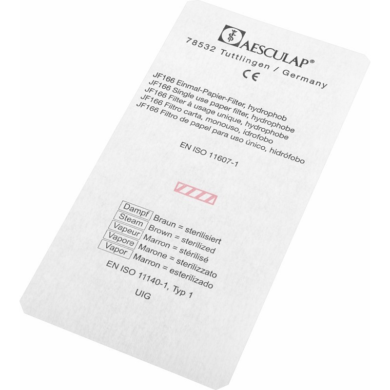 Filtre en papier pour conteneur aesculap - 100 pcs.