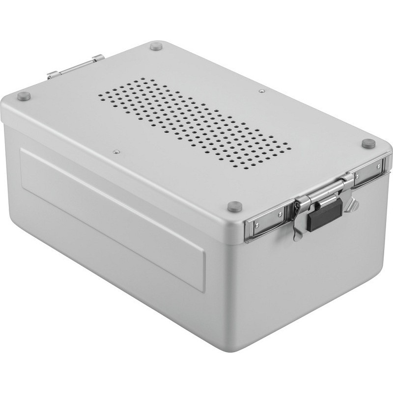 Recipiente aesculap para esterilização 312x190x130mm - 1 unidade.