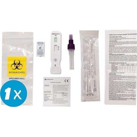 Szybki test wymazowy wizbiotech covid 19 do użytku domowego