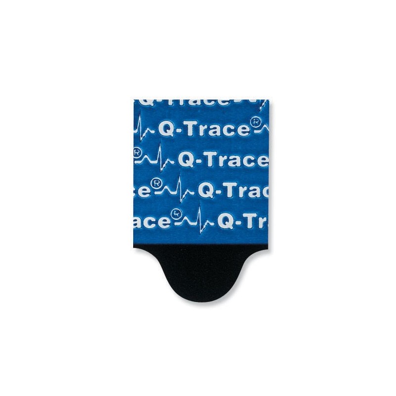 Kendall q-trace 5400 tab ekg-stempelelektroden für krokodilklemmen - packung mit 100 stück