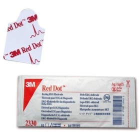 Elettrodi 3M RED DOT 2330 - Confezione 100 pezzi