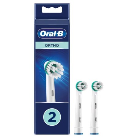 Kit of 2 spare toothbrushes oral-b ortho care