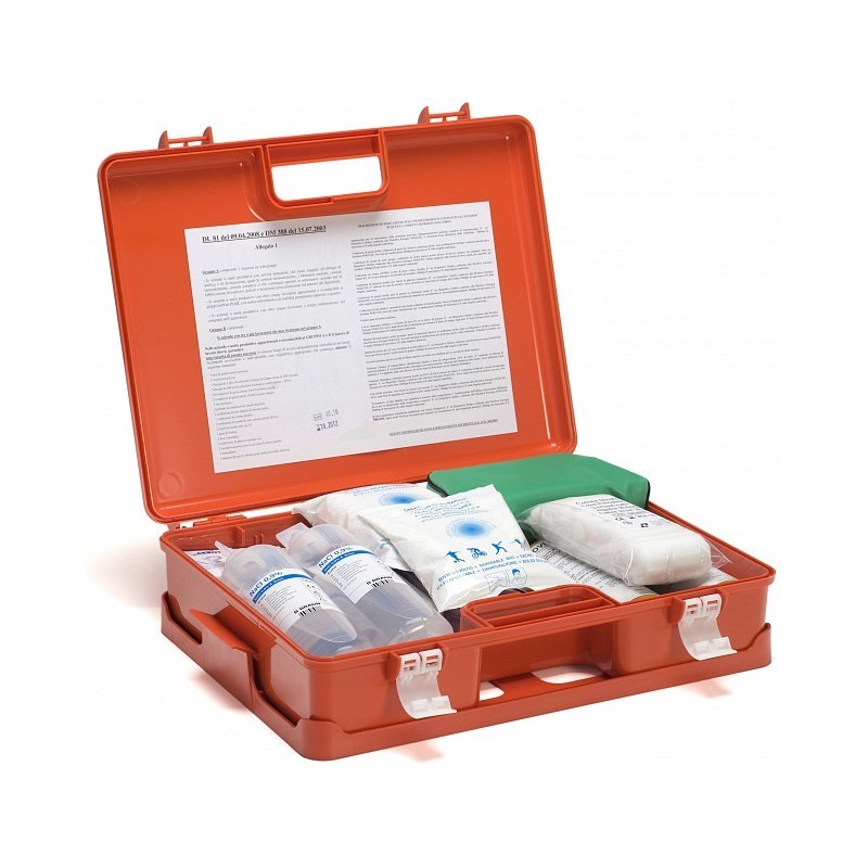 Trousse de premiers secours sicurmed avec mallette - annexe 1 contenu pour plus de 3 travailleurs