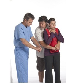 Act+fast anti choking trainer red giubbino per addestramento alla manovra di heimlich