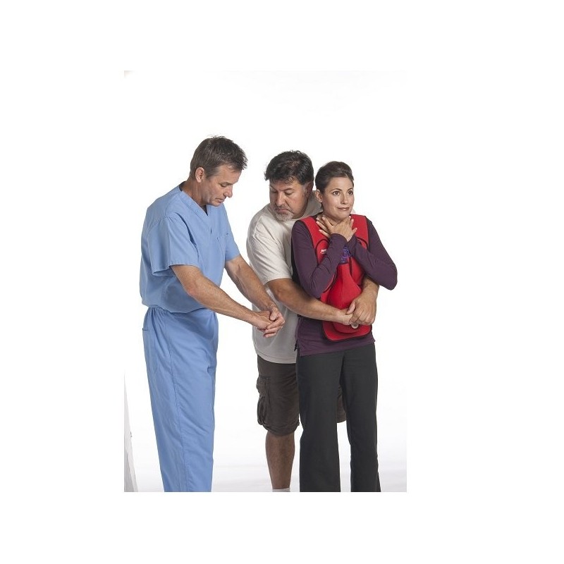 Act+fast anti choking trainer red giubbino per addestramento alla manovra di heimlich