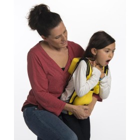 Act+fast anti choking trainer geel pediatrisch heimlich manoeuvre trainingsvest