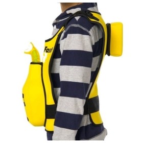 Act+fast anti choking trainer gilet d’entraînement à la manœuvre heimlich pédiatrique jaune