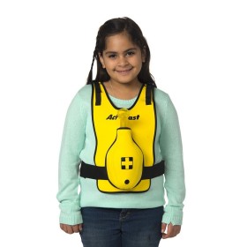 Act+fast anti choking trainer geel pediatrisch heimlich manoeuvre trainingsvest