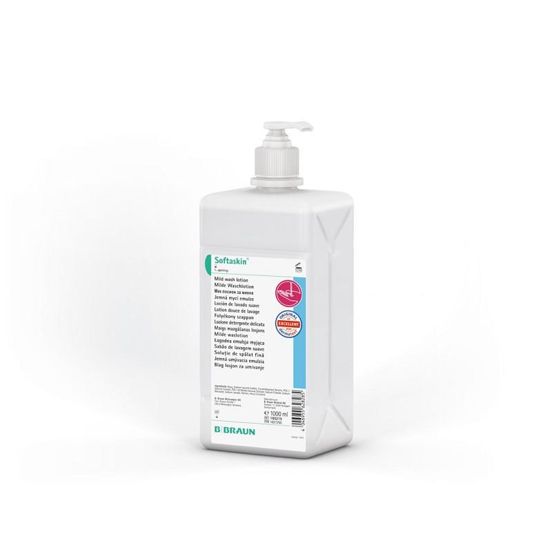 Softaskin pure hand soap 1.000ml - 1 kus.