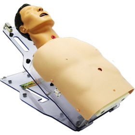 Medische simulator voor geassisteerd voedingsbeheer, peg, neussonde en tracheostomie