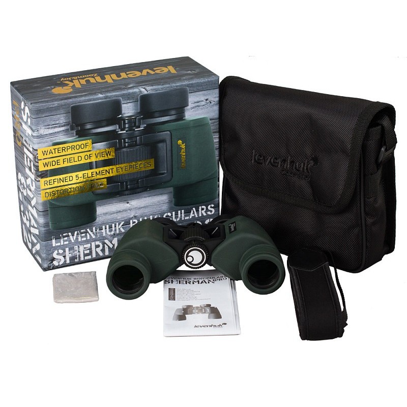 Binoculars levenhuk sherman pro 8x32