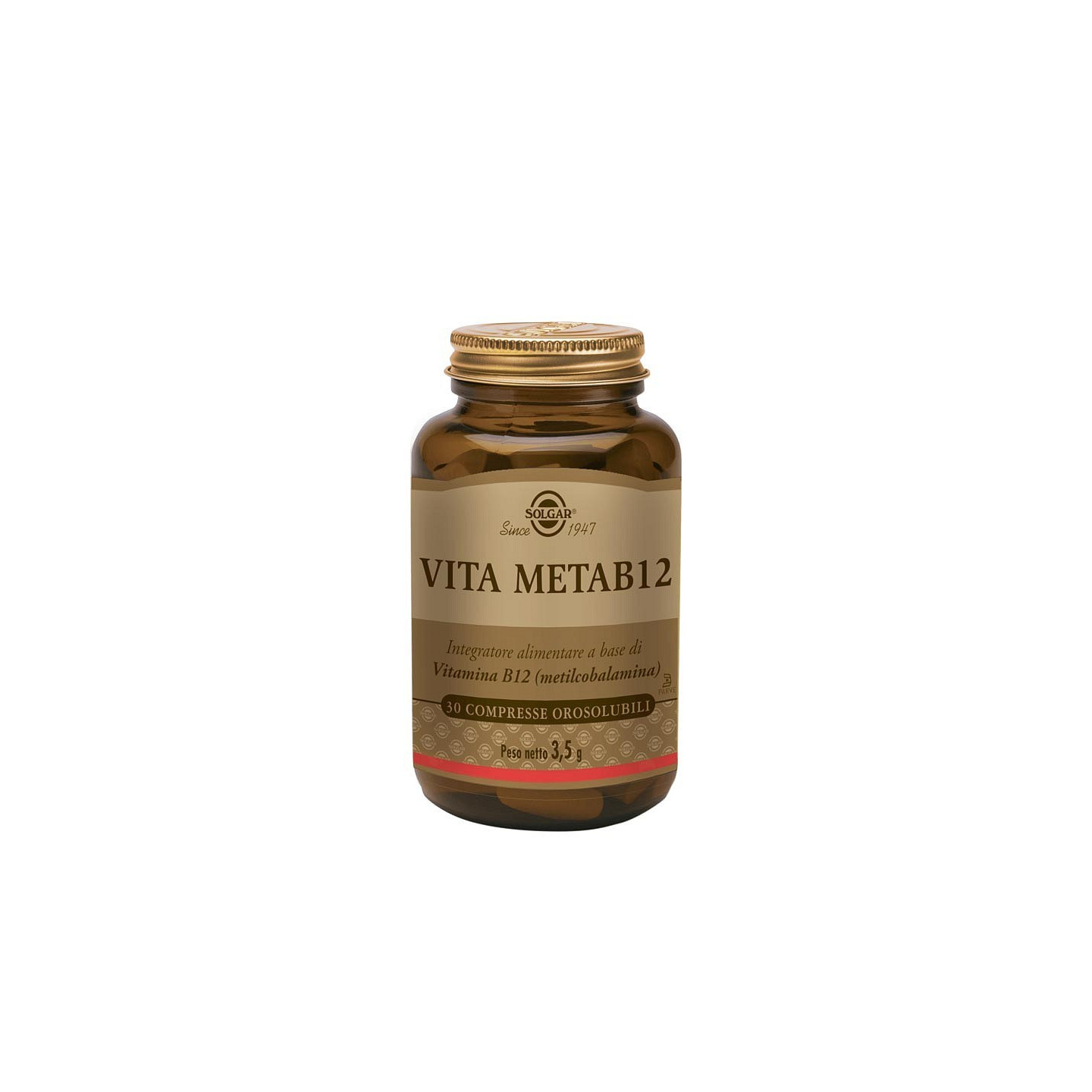 Solgar vita metab12 30 compresse orosolubili