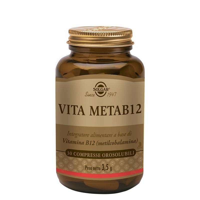 Solgar vita metab12 30 orodispersible tablets