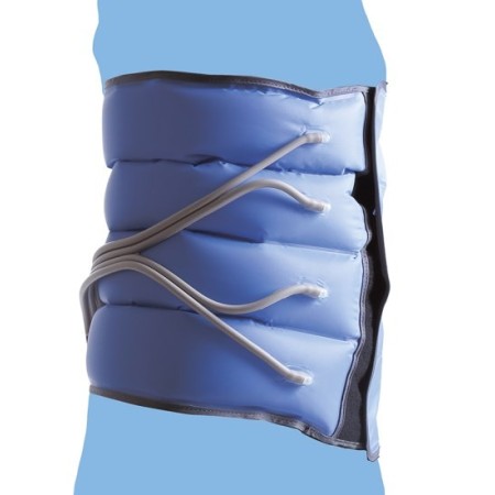 Abdominal band m with 4 sections for pressotherapy beautiful legs