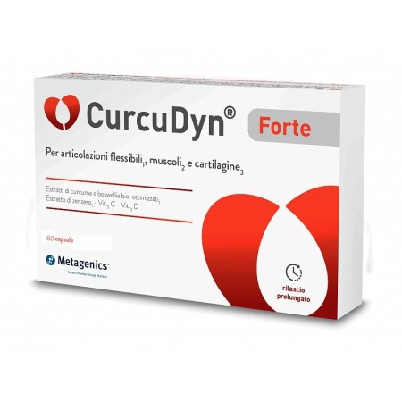 Curcudyn forte metagenics integratore a base di curcuma per le articolazioni - 90 capsule