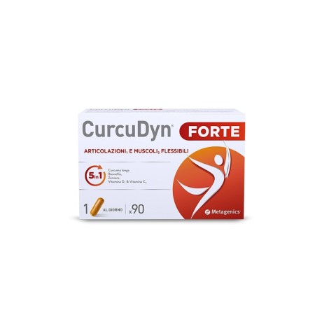 Curcudyn forte metagenics integratore a base di curcuma per le articolazioni - 90 capsule